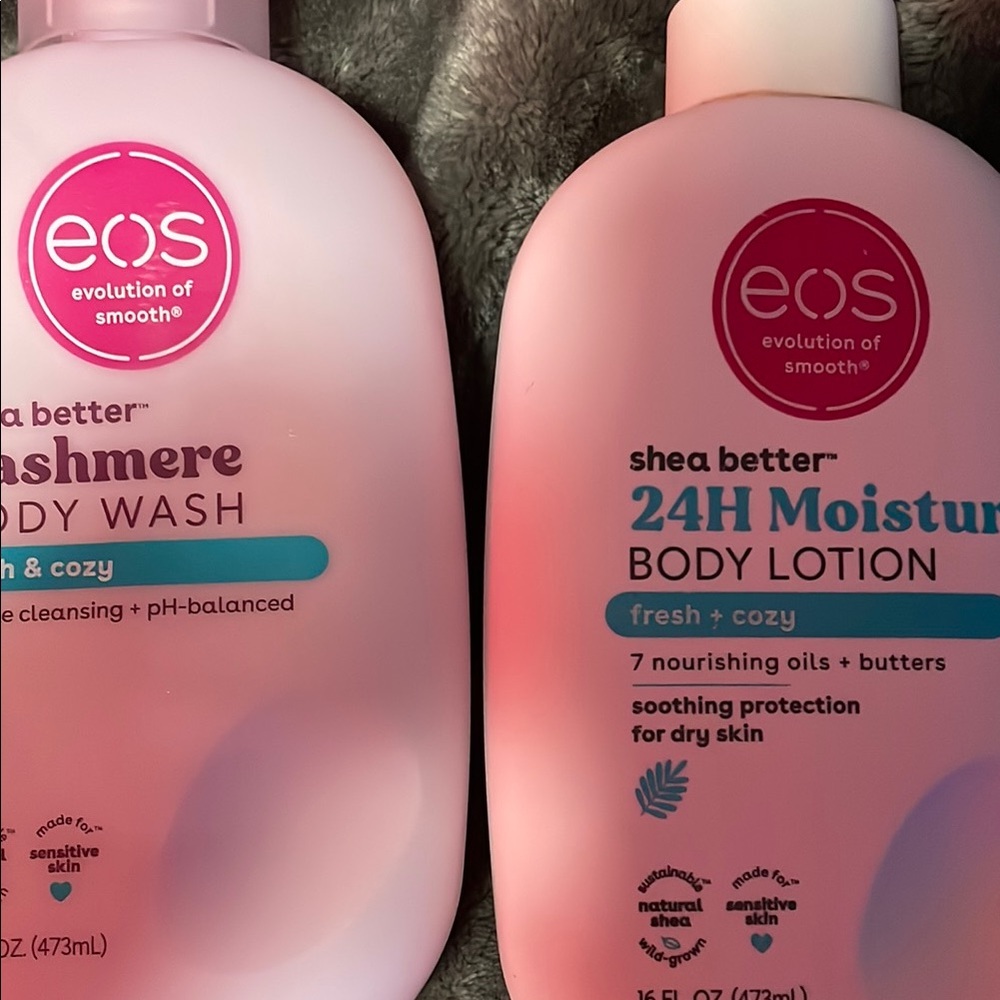 eos Pink Body Wash Collection
